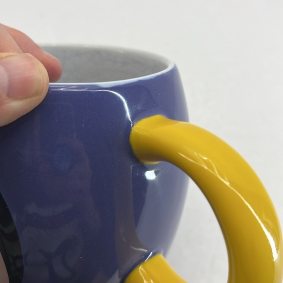 Disney Store Snow White Evil Queen Tsum Tsum Purple & Yellow 3D Mug Cup 16oz - Picture 12 of 13